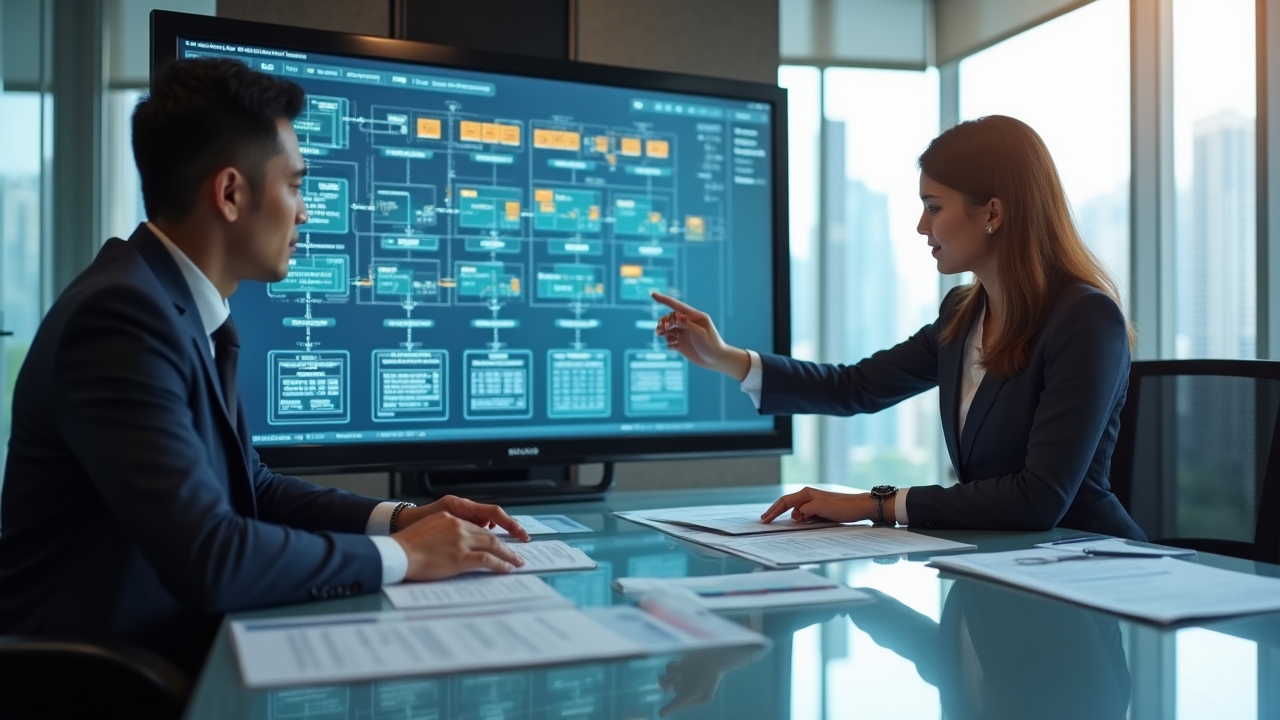 Financial experts creating tax-efficient corporate structures for Malaysian business operations