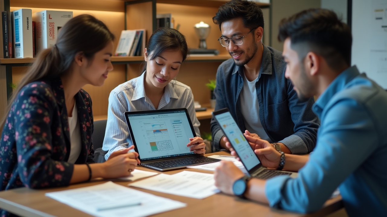 Consultants preparing grant applications for Malaysian government incentive programs